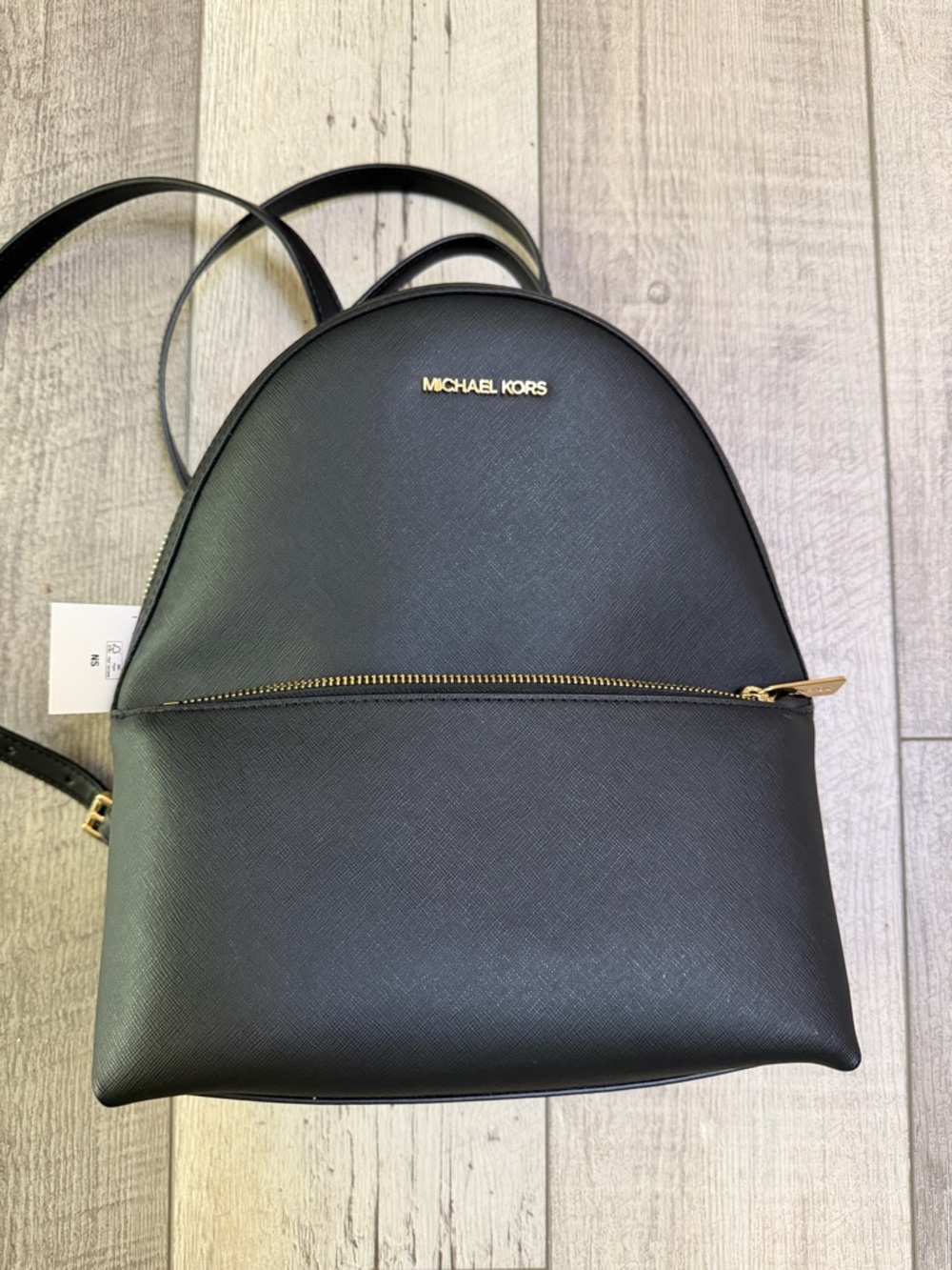 Michael Kors Black Sheila Backpack
